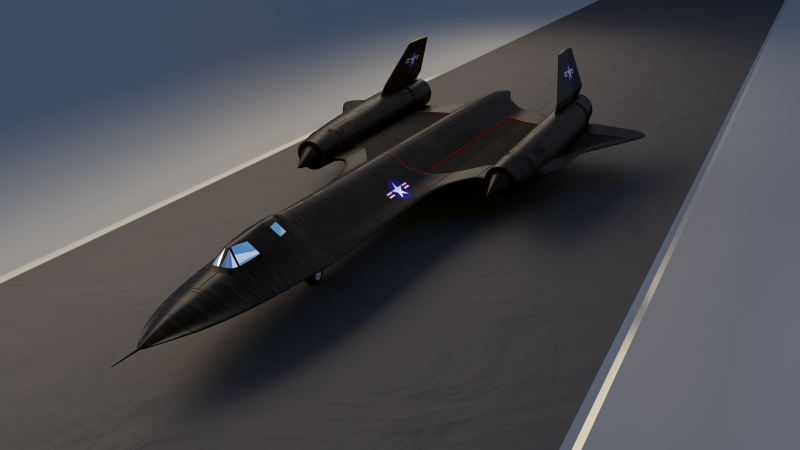 SR 71 самолет