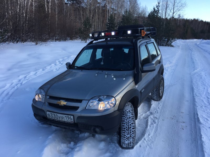 Рабочий свет Chevrolet Niva