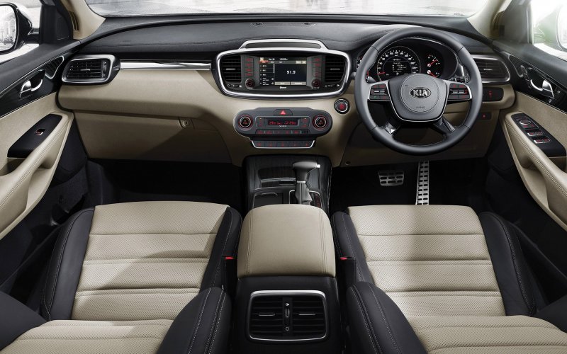 Kia Sorento Prime 2019 салон