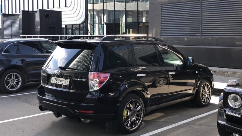 Линзы на Subaru Forester sh
