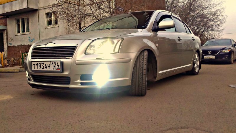Фронт на Toyota Avensis 2