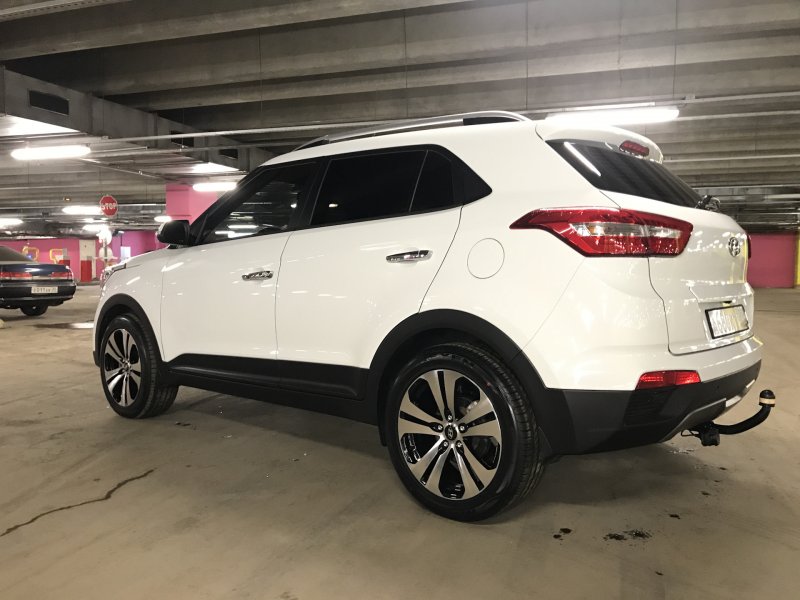 Hyundai Creta белая литье