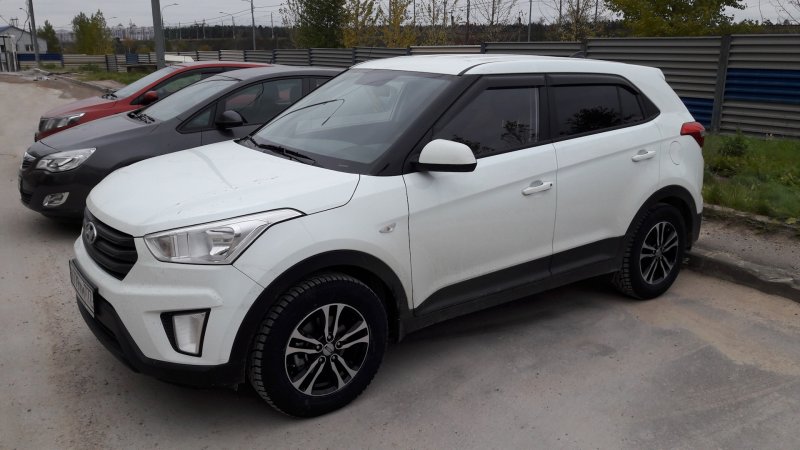 Hyundai Creta белая литье