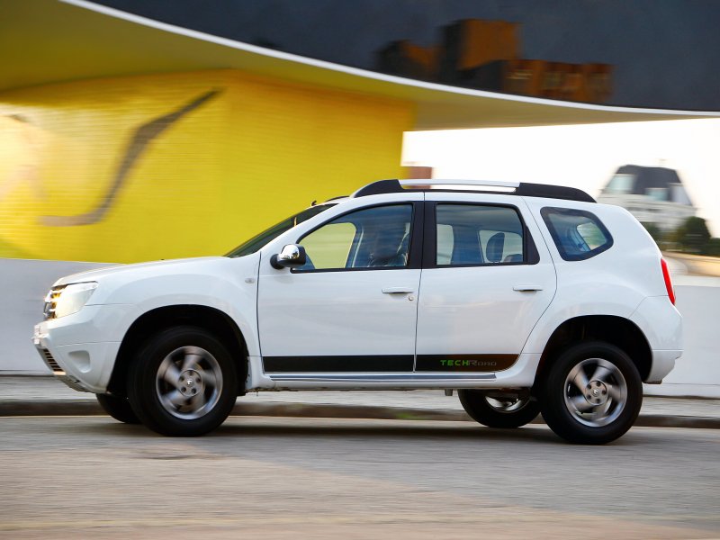 Renault Duster белый 2014