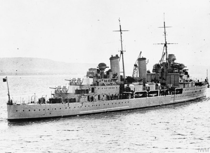 Крейсер Belfast ww2