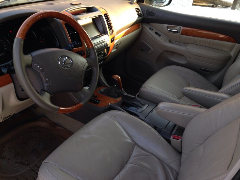 Lexus gx470 2004 салон