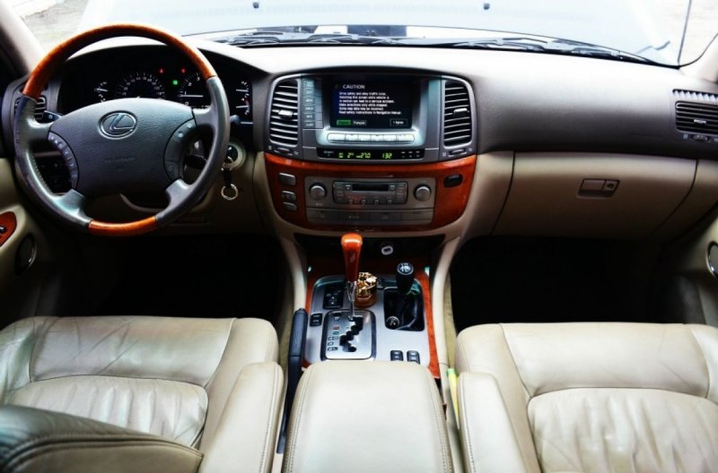 Lexus lx470 2007 салон