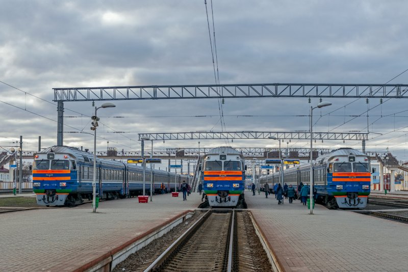 Станция Жлобин БЕЛЖД