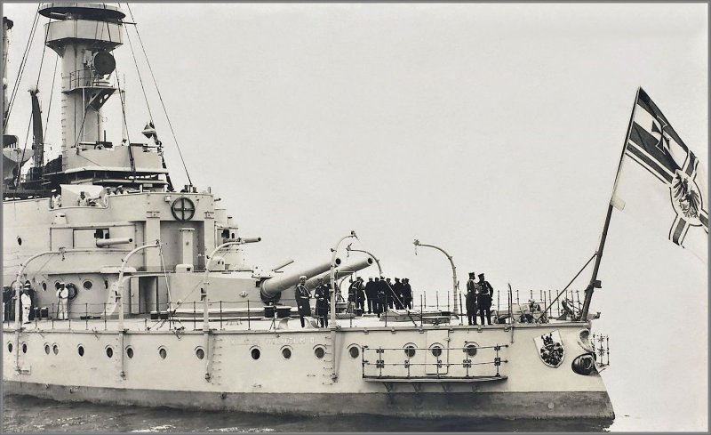 Броненосец Кайзер Вильгельм II