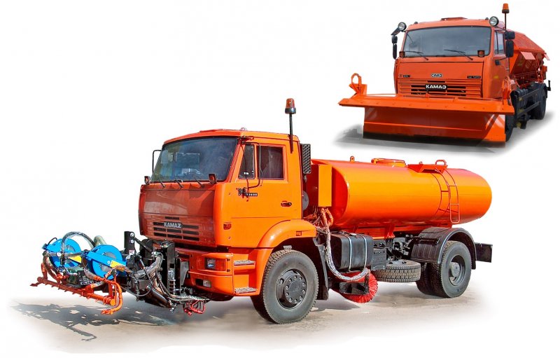 Поливомоечная КАМАЗ-65115-62 (МДК эд405)