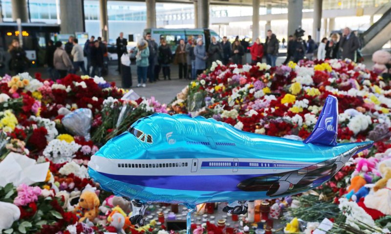 Аэроплан в небе