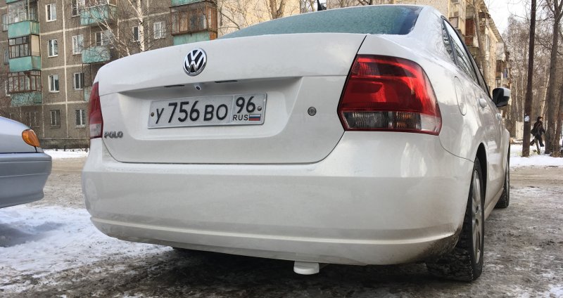 Volkswagen Polo задний ход