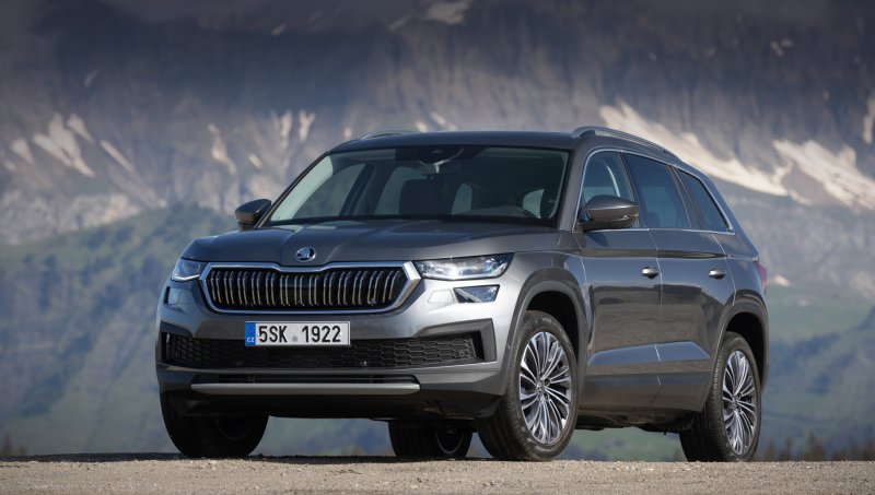Škoda Kodiaq серый