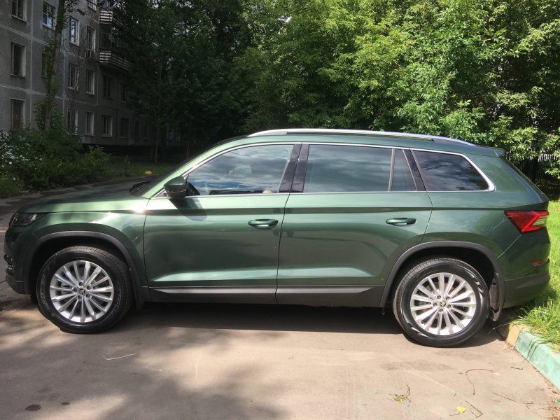 Skoda Kodiaq Sportline белый