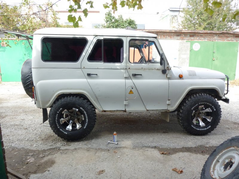 УАЗ 469 на 33 гудричах
