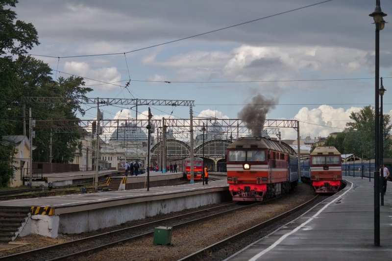 Вокзал в городе Витебске