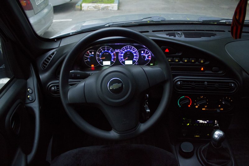 Chevrolet Niva торпеда