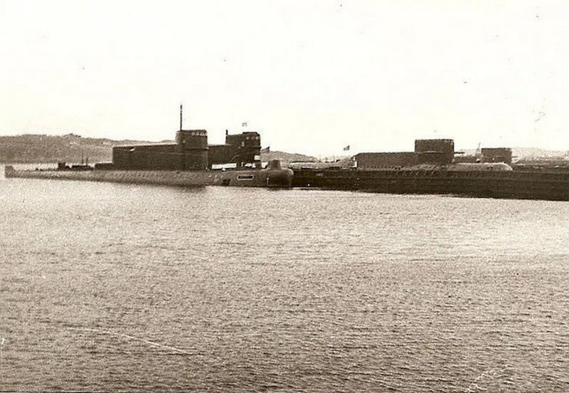 Гремиха база подводных лодок