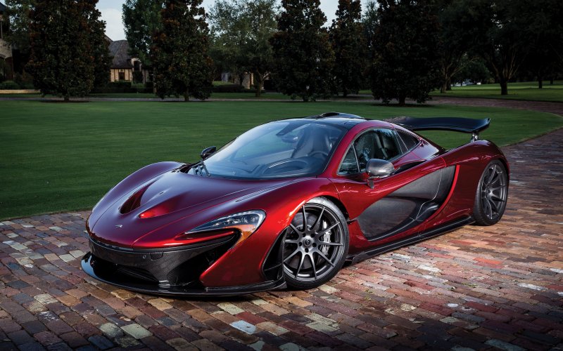 MCLAREN p1 Red