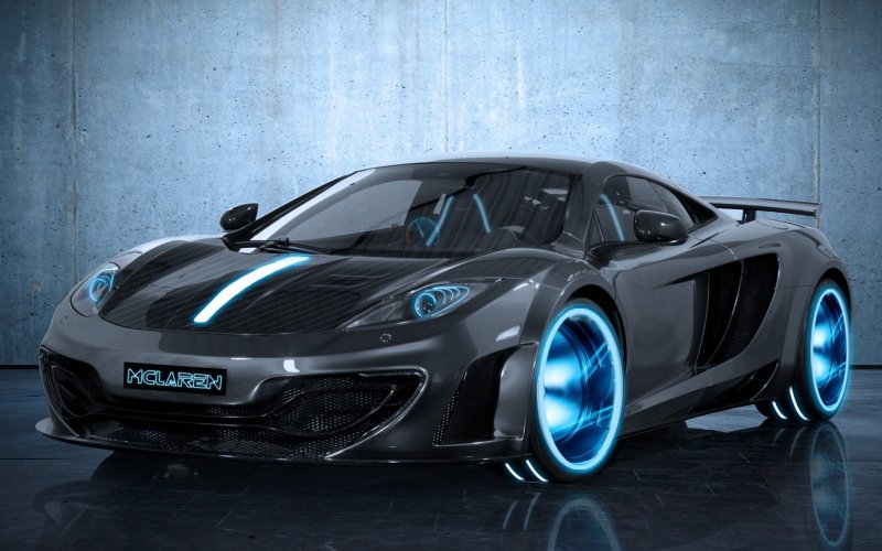 MCLAREN p1 Neon
