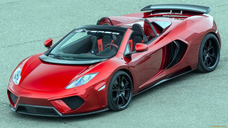 MCLAREN mp4-12c Red