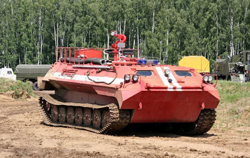 Пожарная машина МТ-лбу-ГПМ-10