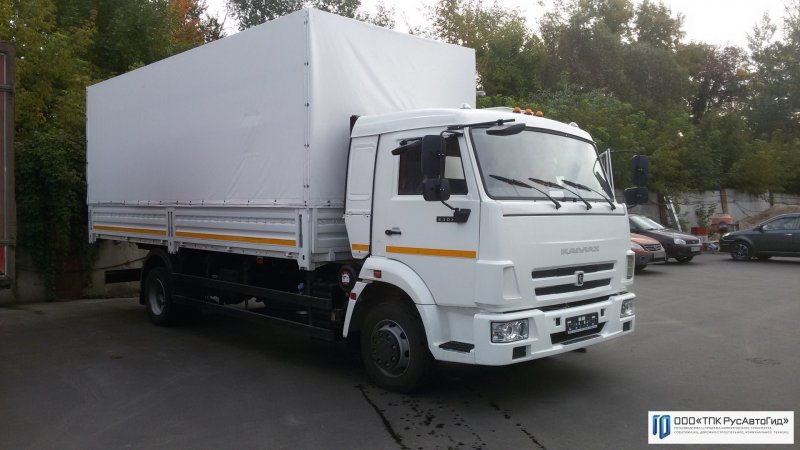 КАМАЗ 4308 со спальником