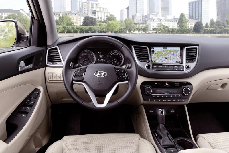 Hyundai Tucson 2015 салон
