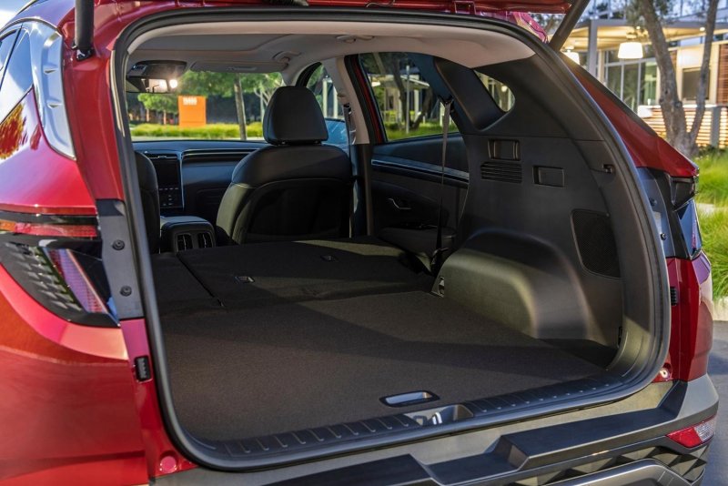 Hyundai Tucson 2021 багажник