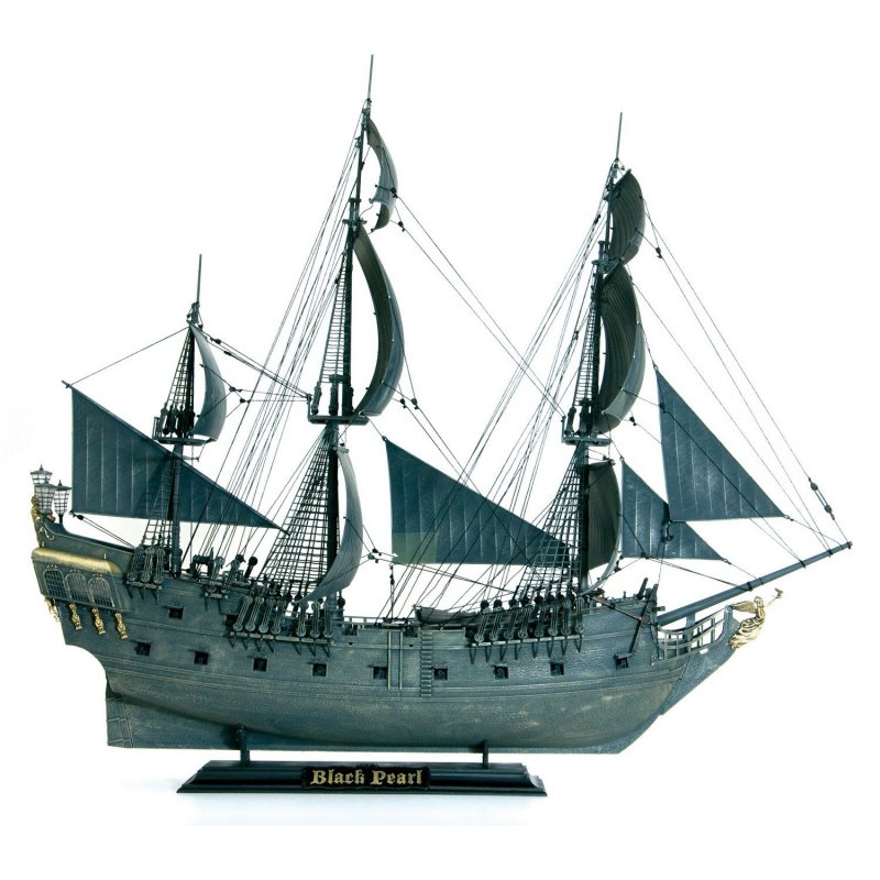Сборная модель zvezda корабль Джека воробья "черная Жемчужина" (9037) 1:72