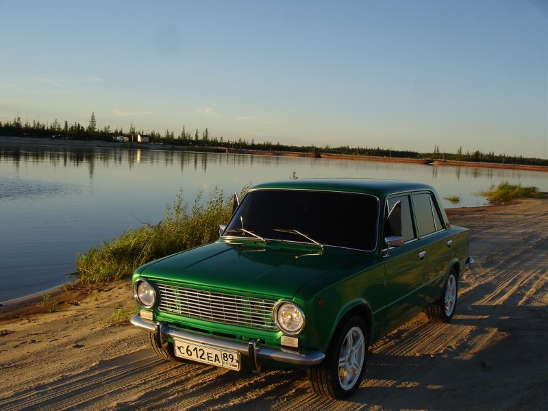 ВАЗ 2101 зеленая