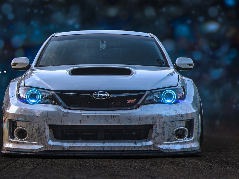 Субару Импреза WRX 4k