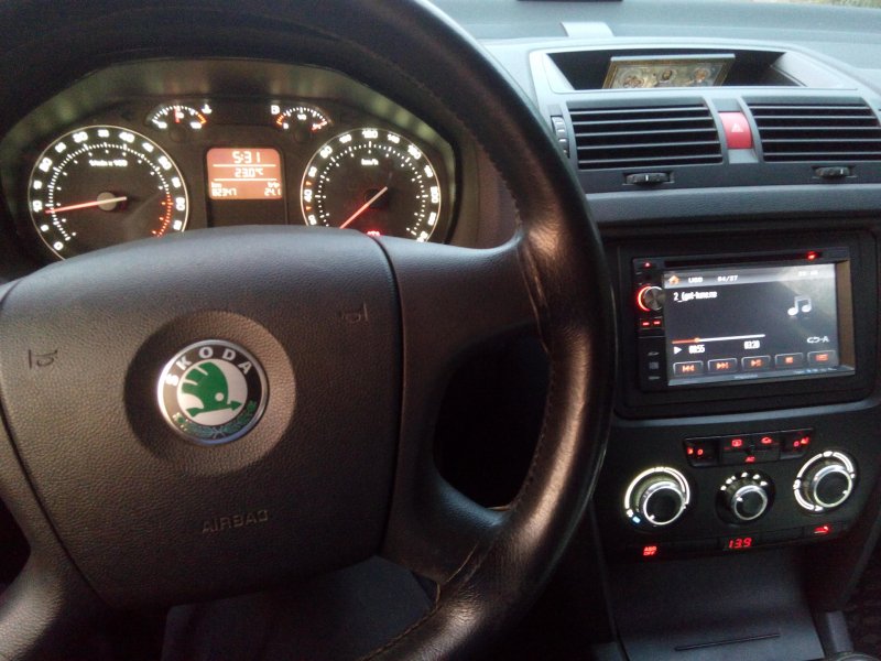 Skoda Octavia a5 Торпедо