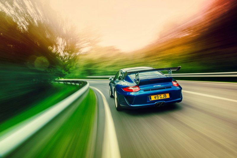 Порше 911 скорость