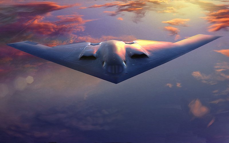 Бомбардировщик b-2 Spirit Stealth