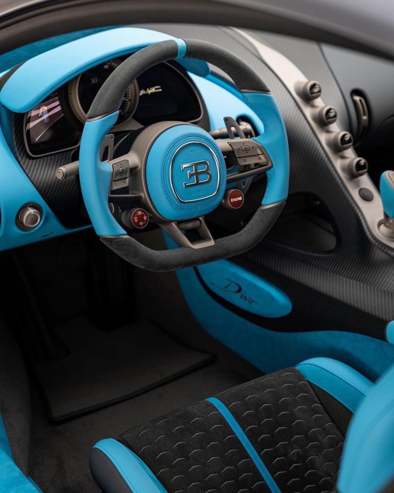 Bugatti Diva гиперкар