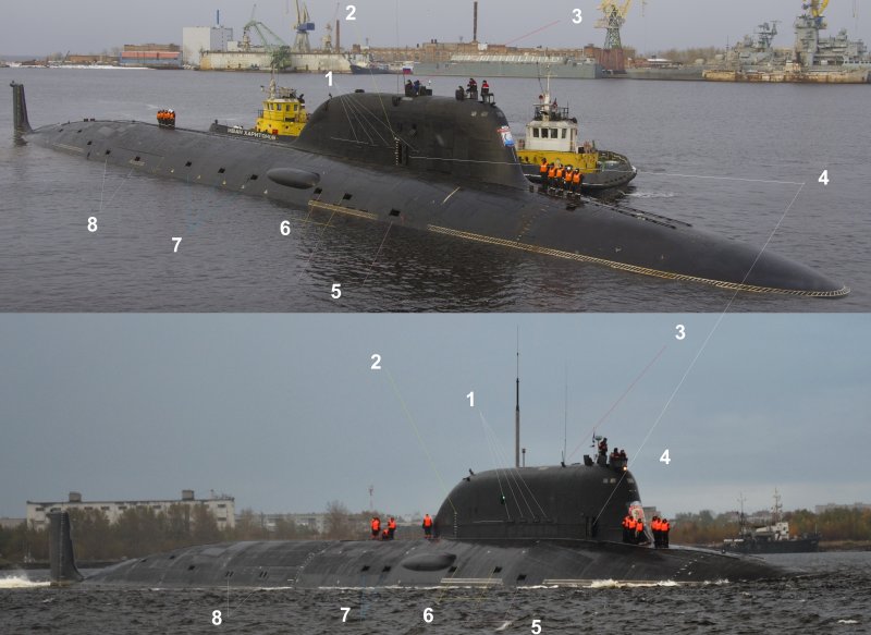 Подводные лодки проекта 885 Казань