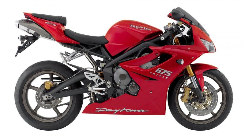 Triumph Daytona 675 Red