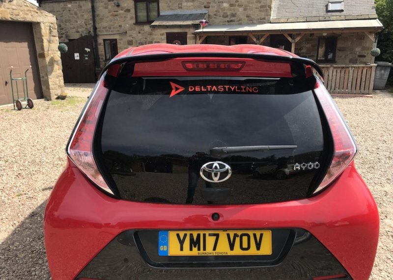 Спойлер Toyota Aygo