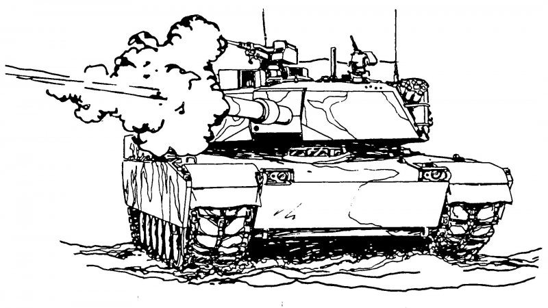 Раскраски военных танков т34