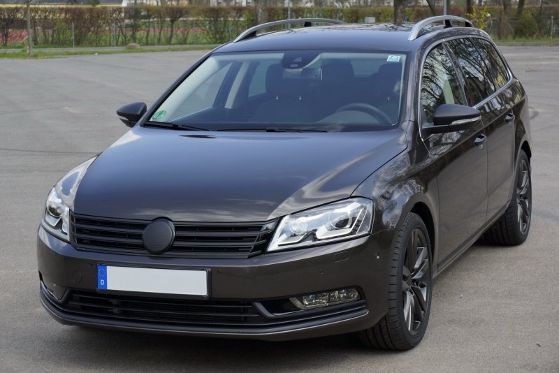 Volkswagen Passat b7 черный