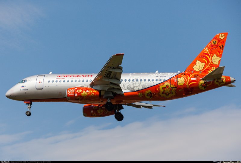 Суперджет 100 Хохлома