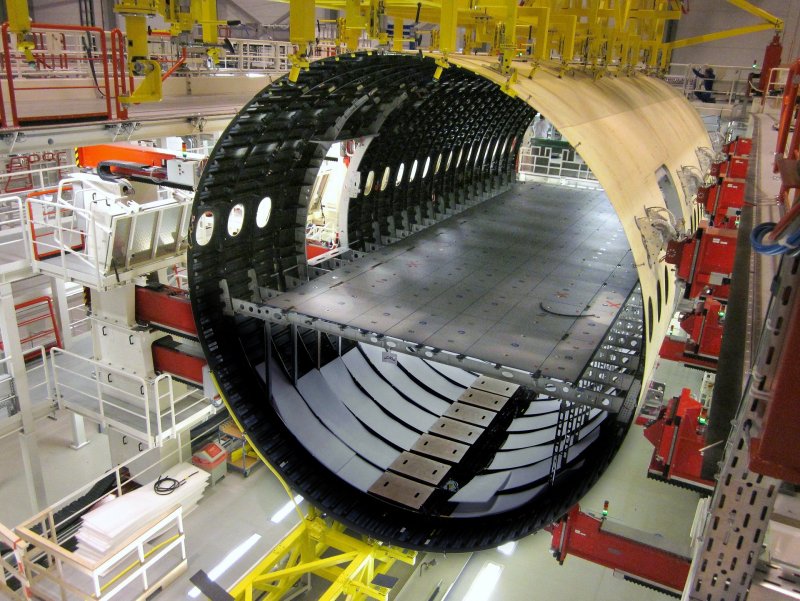 Airbus a350 фюзеляж