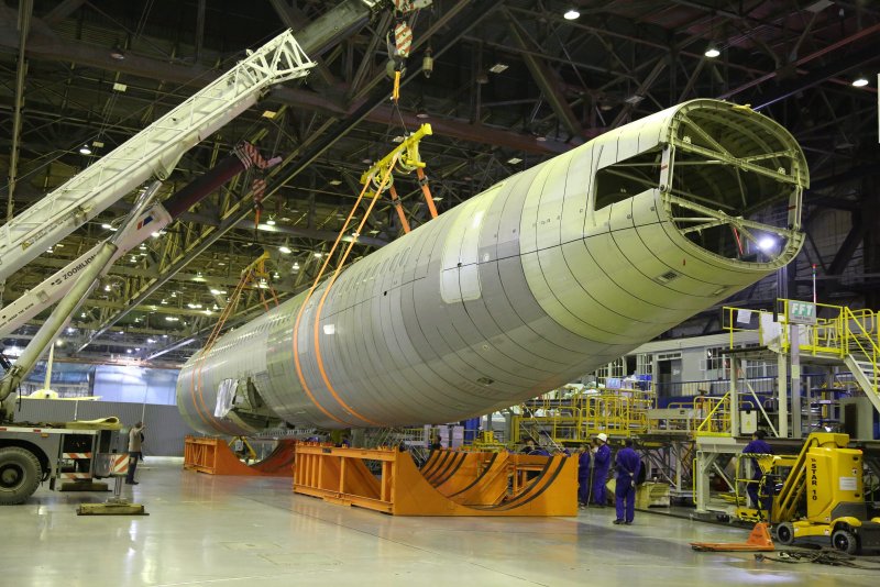 МС-21 отсеки фюзеляжа