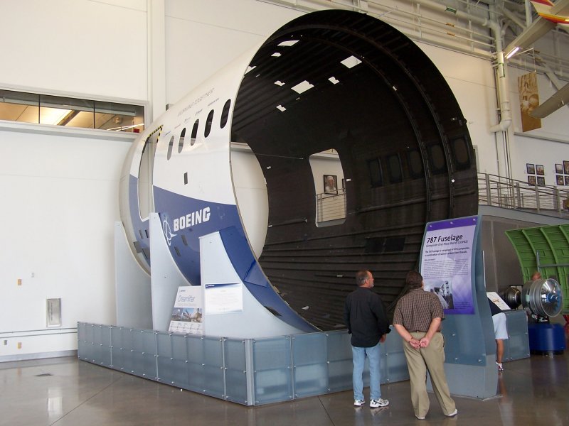 Композитный фюзеляж Боинг 787