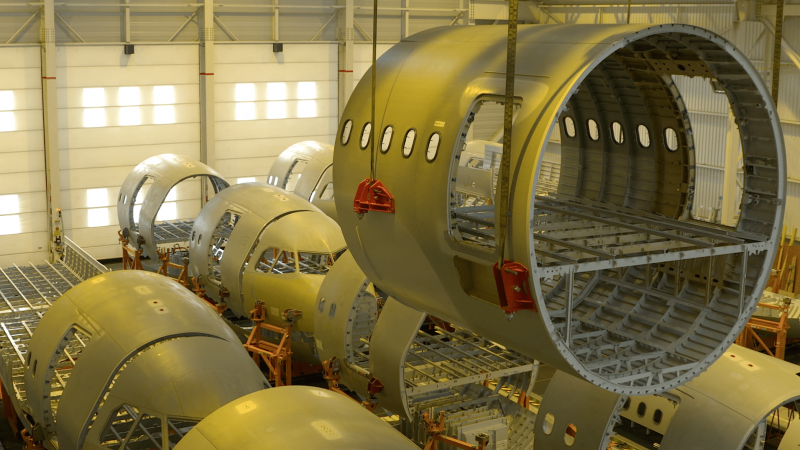 Airbus a350 фюзеляж