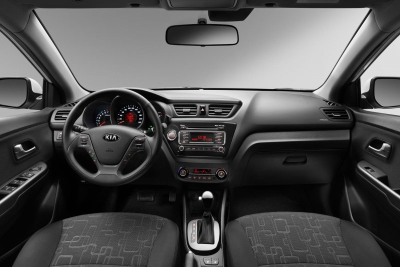 Kia Rio 2016 салон
