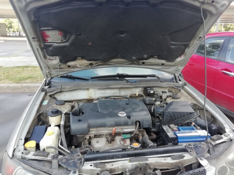 Nissan Almera n16 под капотом