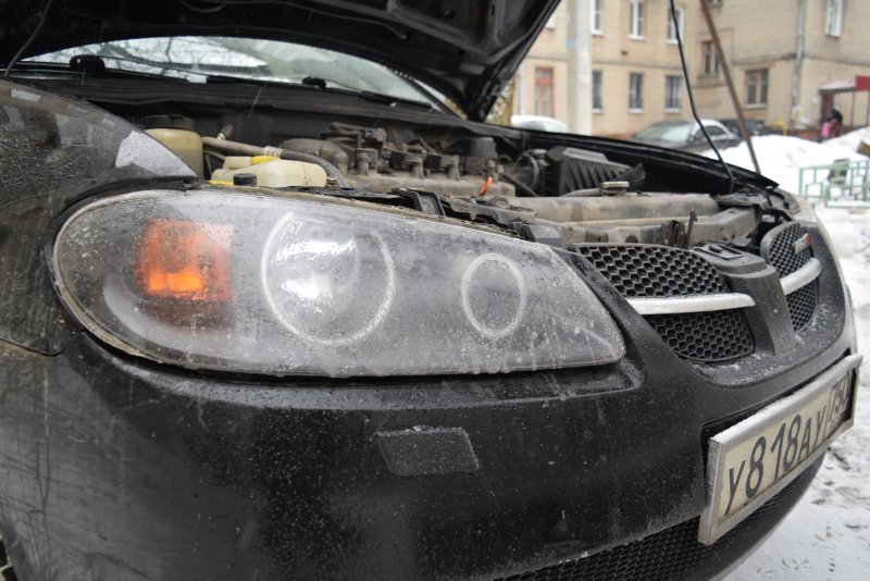 Nissan Almera n16 под капотом