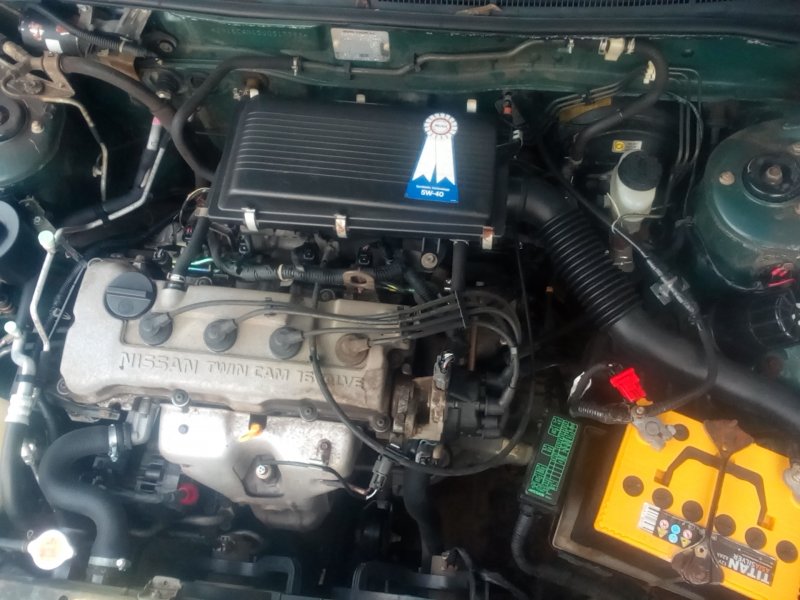 Nissan Almera n15 подкапотное